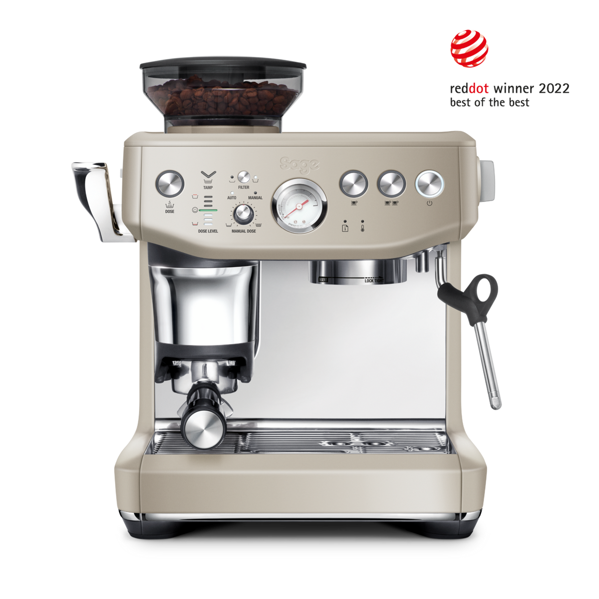 Sage Barista Express Impress Almond Nougat