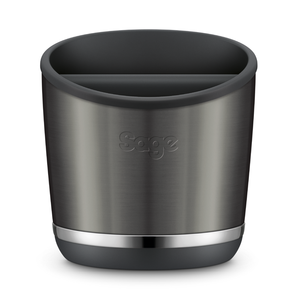 The Knock Box 20 - Black Stainless Steel