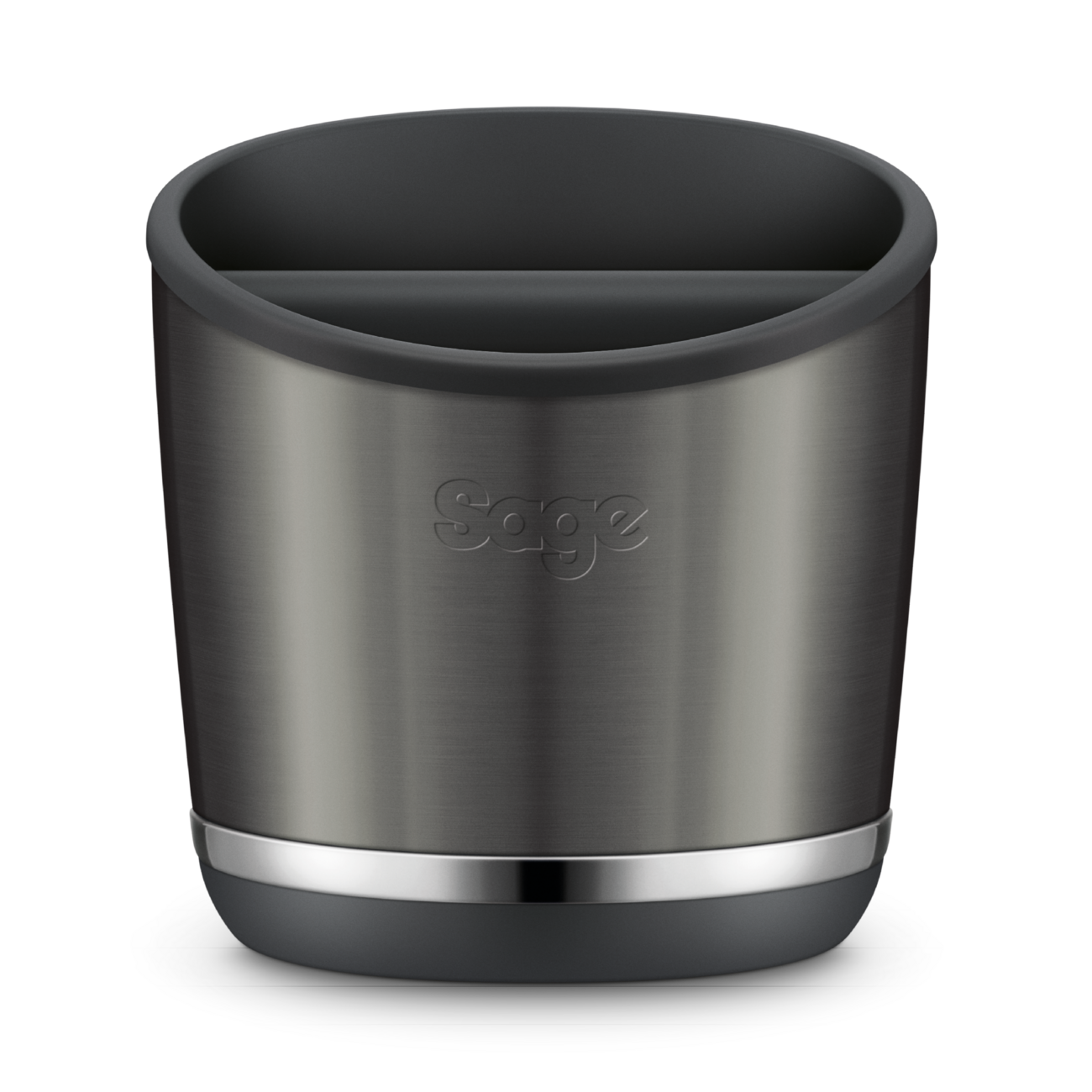 The Knock Box 20 - Black Stainless Steel