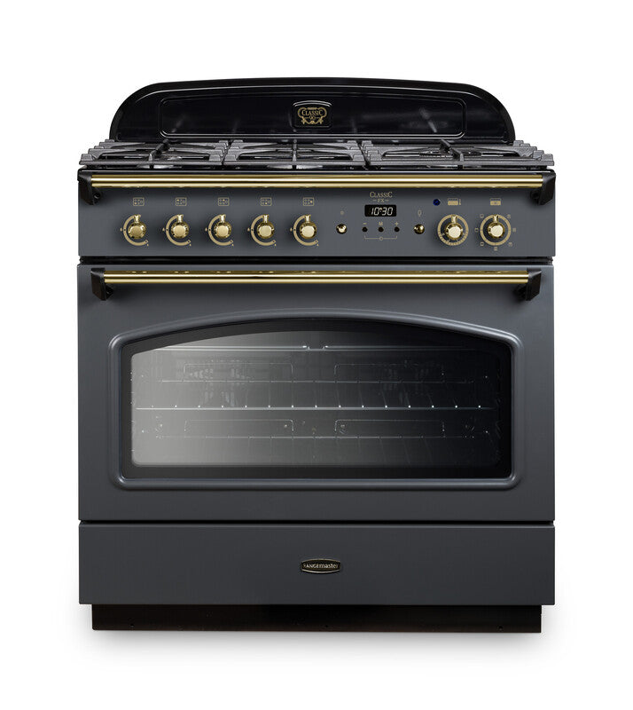 Rangemaster Classic FX Slate Antique Brass