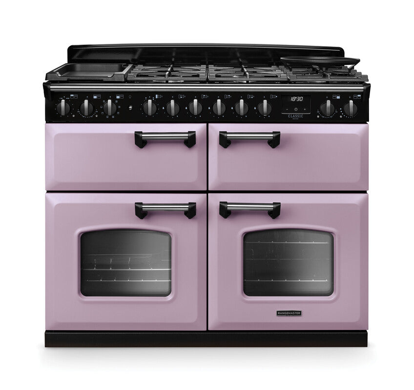 Rangemaster Classic Deluxe Heather Chrome
