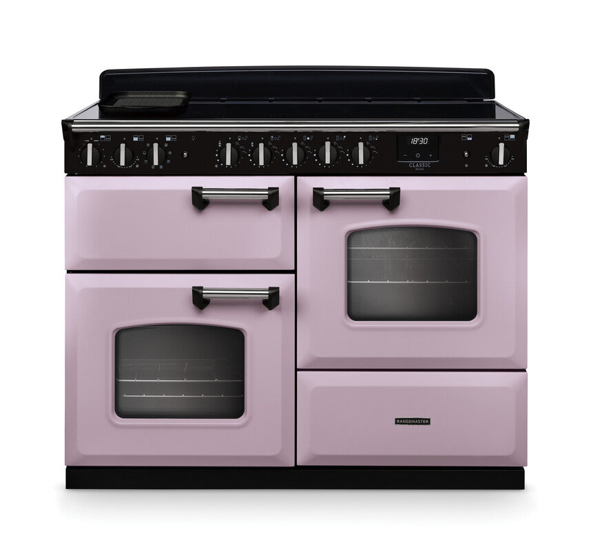 Rangemaster Classic Deluxe Heather Chrome