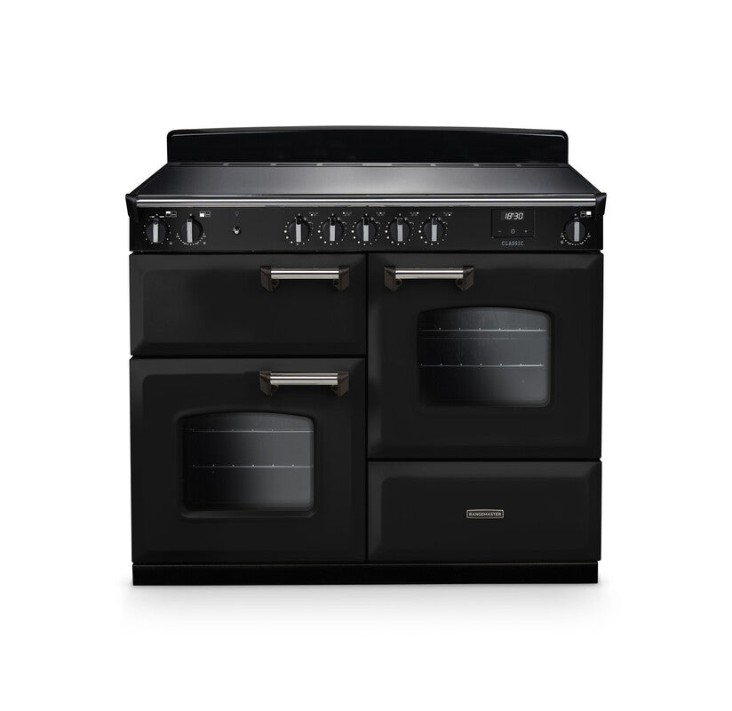 Rangemaster Classic Gloss Black Chrome