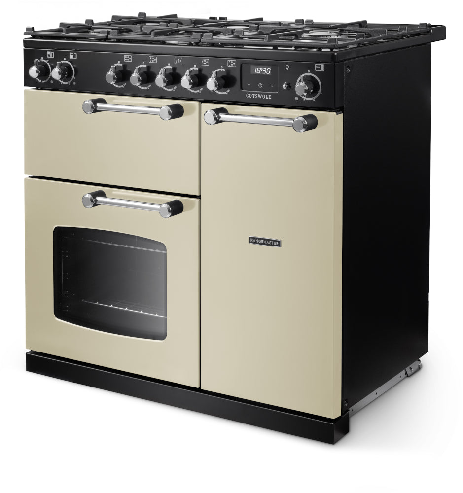 Rangemaster Cotswold Pale Cream Chrome