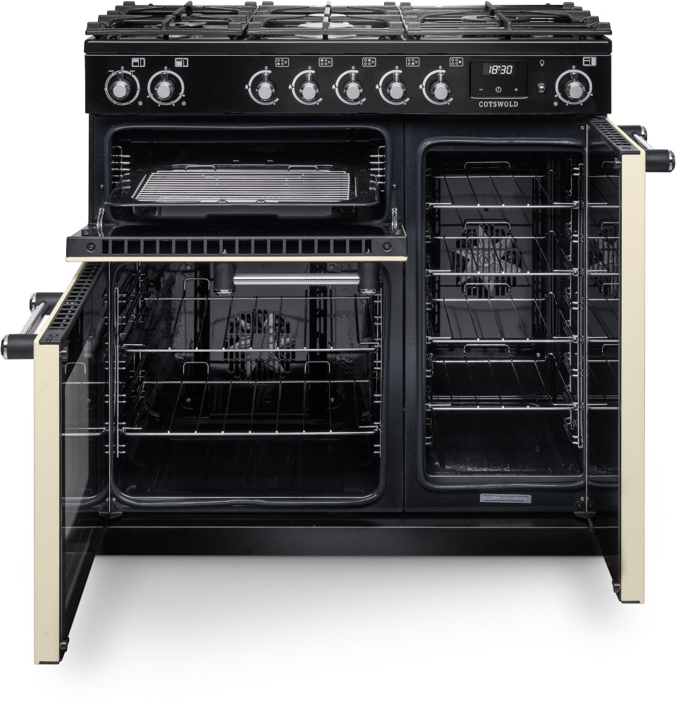 Rangemaster Cotswold Pale Cream Chrome