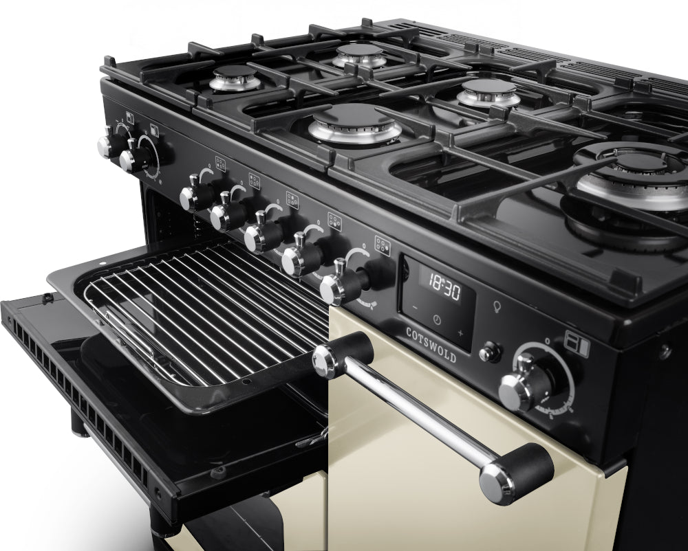 Rangemaster Cotswold Pale Cream Chrome