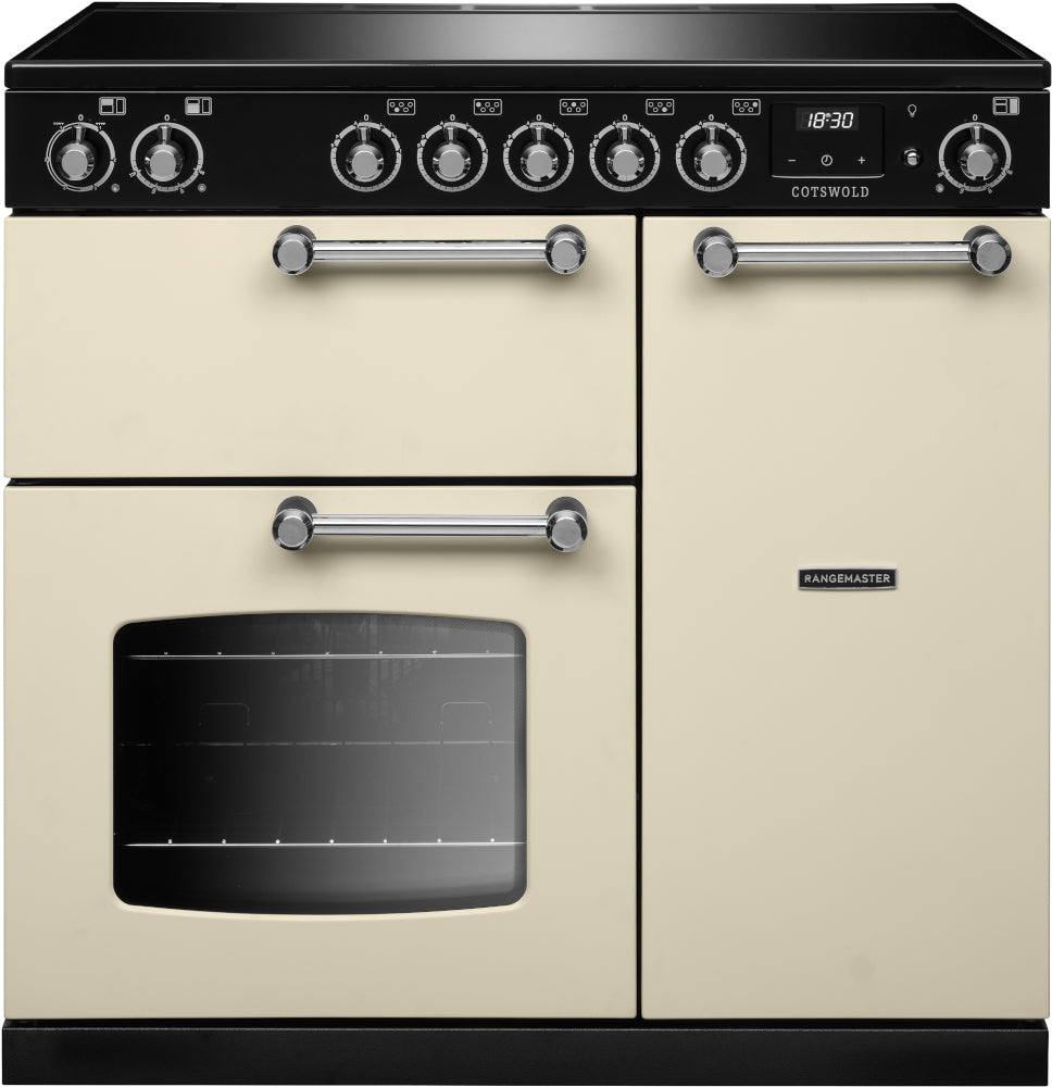 Rangemaster Cotswold Pale Cream Chrome