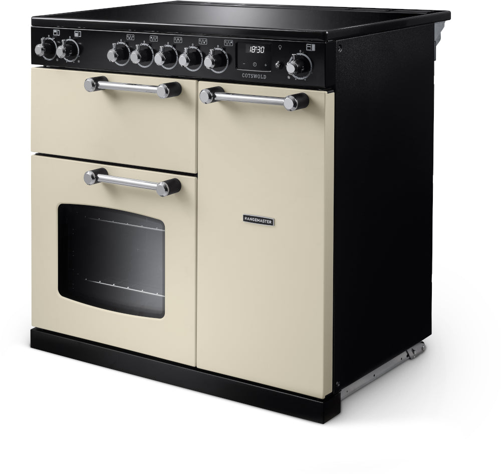 Rangemaster Cotswold Pale Cream Chrome