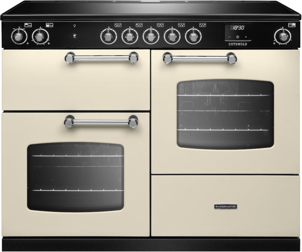 Rangemaster Cotswold Pale Cream Chrome