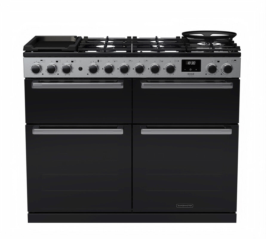 Rangemaster Edge Deluxe Gloss Black Chrome