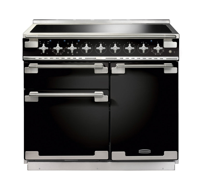Rangemaster Elise Gloss Black Brushed Nickel