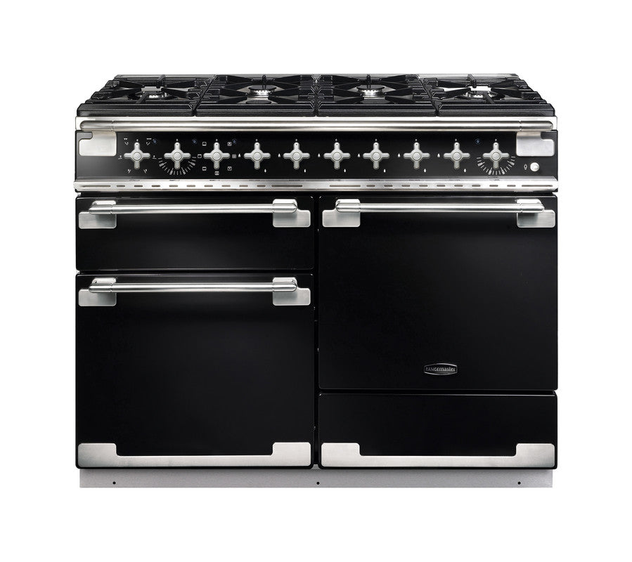 Rangemaster Elise Gloss Black Brushed Nickel