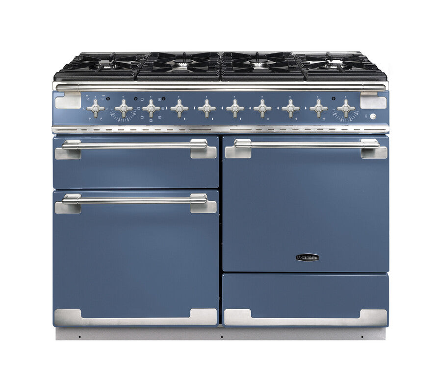 Rangemaster Elise Stone Blue Brushed Nickel