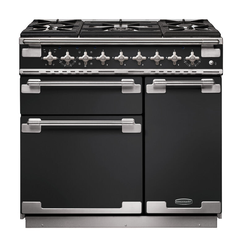 Rangemaster Elise Charcoal Black Brushed Nickel