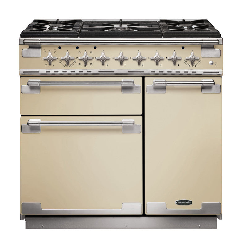 Rangemaster Elise Cream Brushed Nickel