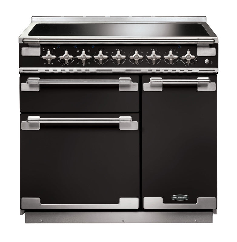 Rangemaster Elise Gloss Black Brushed Nickel