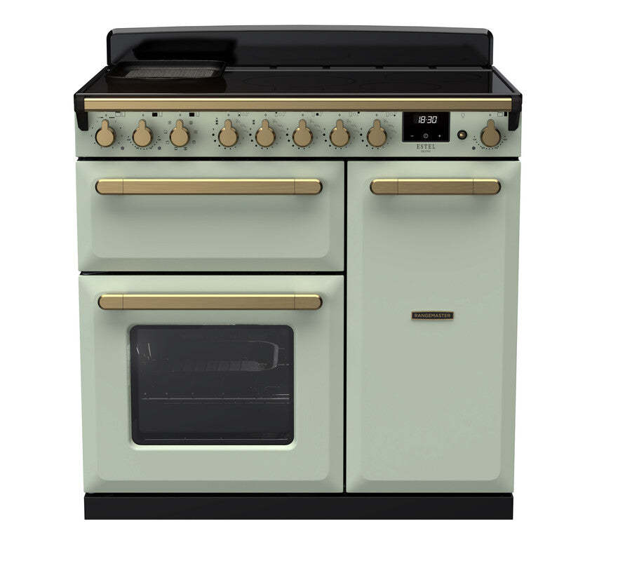 Rangemaster Estel Deluxe Mint Antique Brass