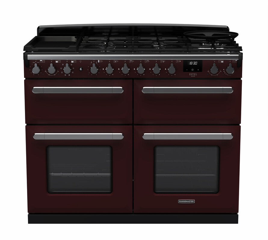 Rangemaster Estel Deluxe Bordeaux Chrome