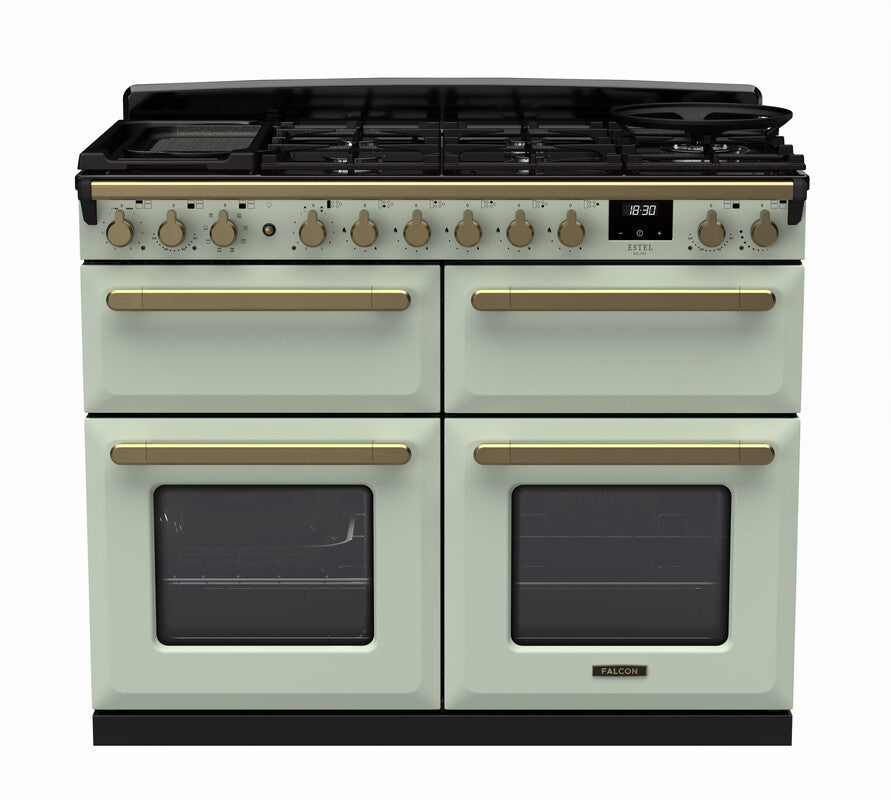 Rangemaster Estel Deluxe Mint Antique Brass