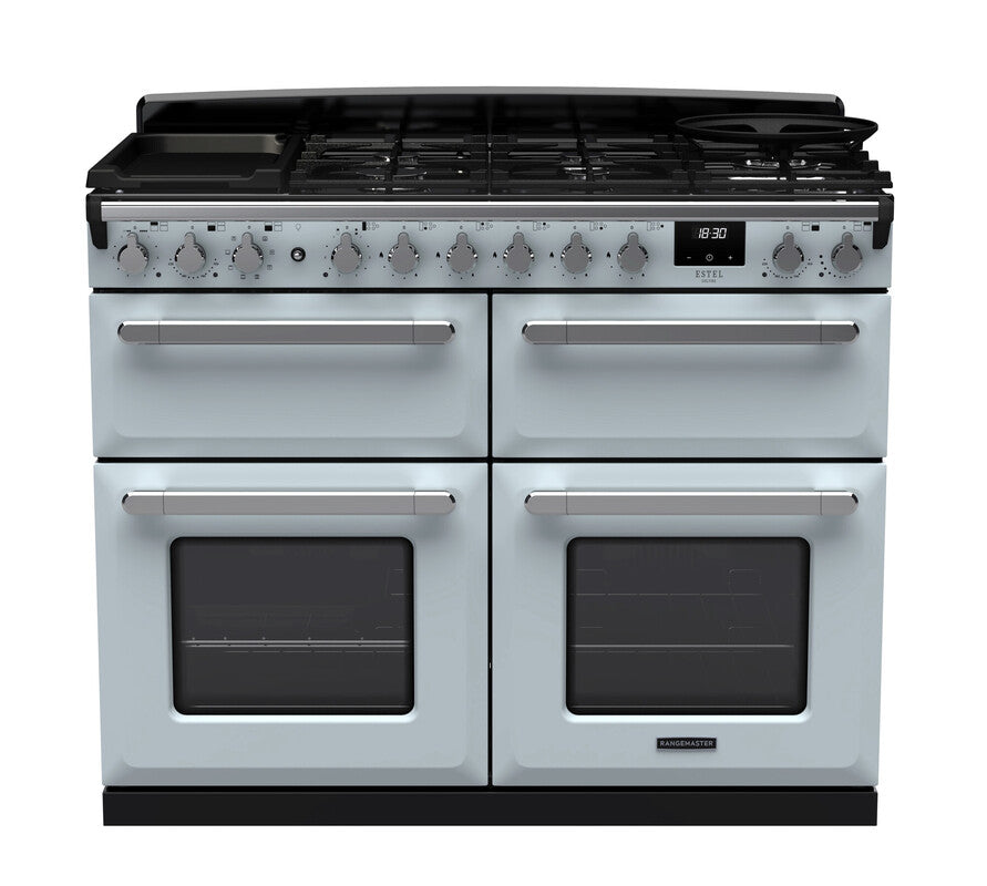 Rangemaster Estel Deluxe Misty Blue Chrome