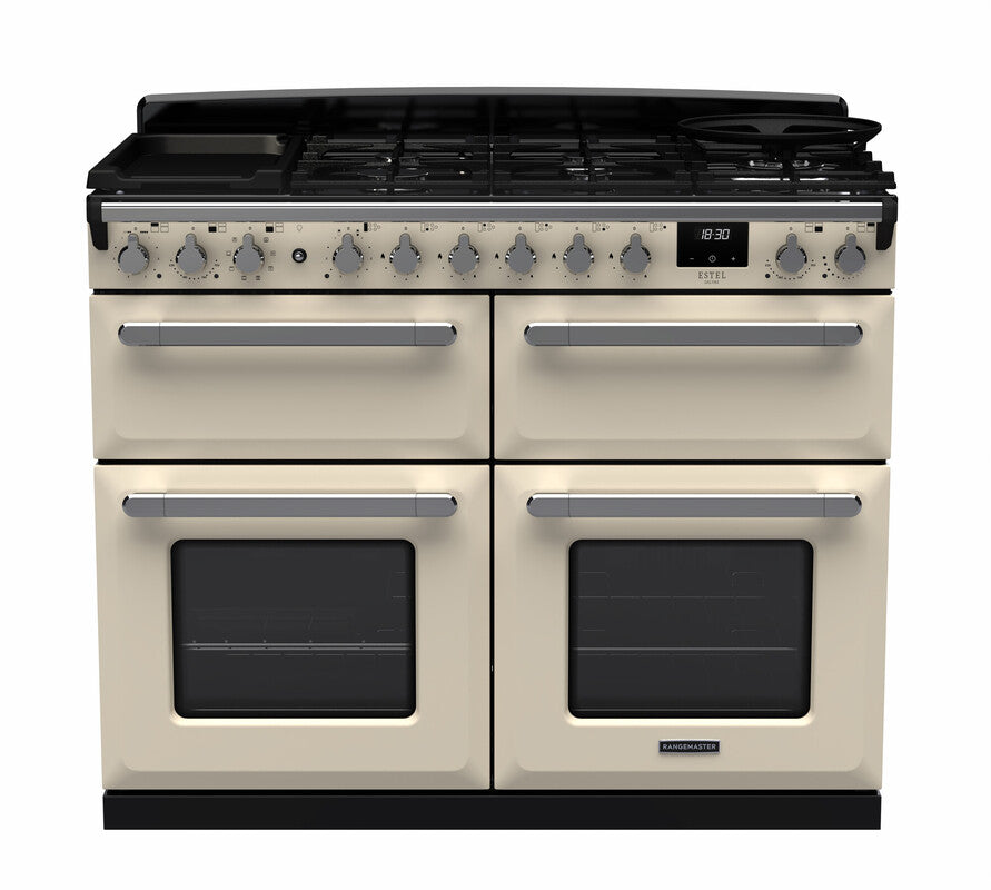 Rangemaster Estel Deluxe Pale Cream Chrome