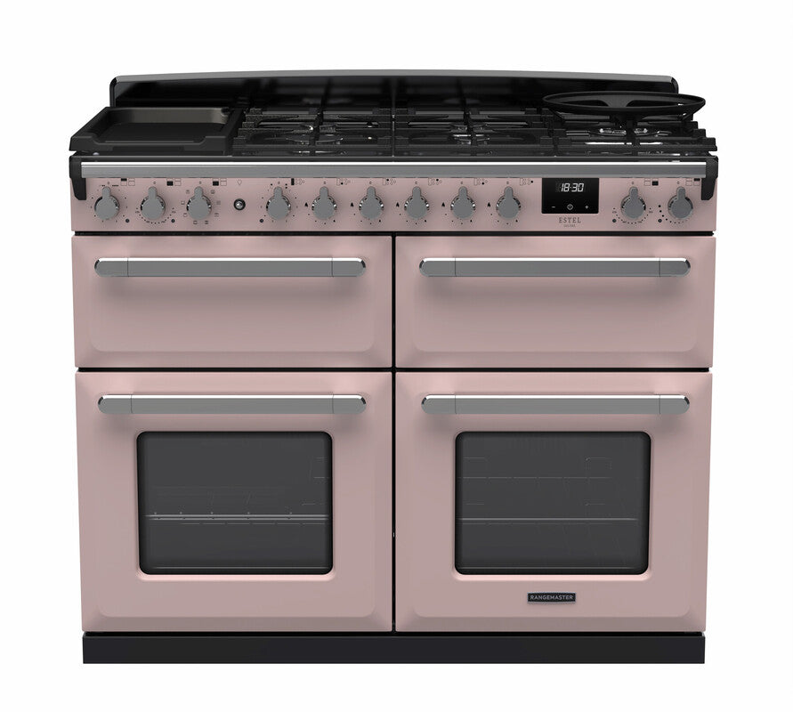 Rangemaster Estel Deluxe Pale Pink Chrome