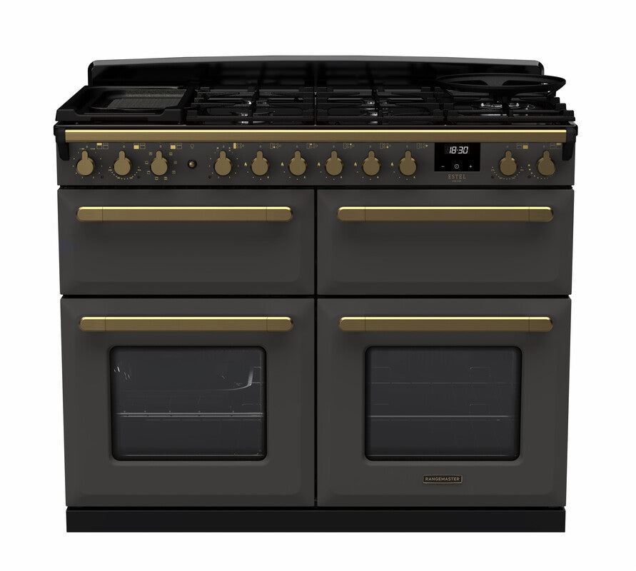 Rangemaster Estel Deluxe Slate Antique Brass