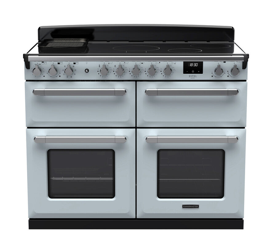 Rangemaster Estel Deluxe Misty Blue Chrome
