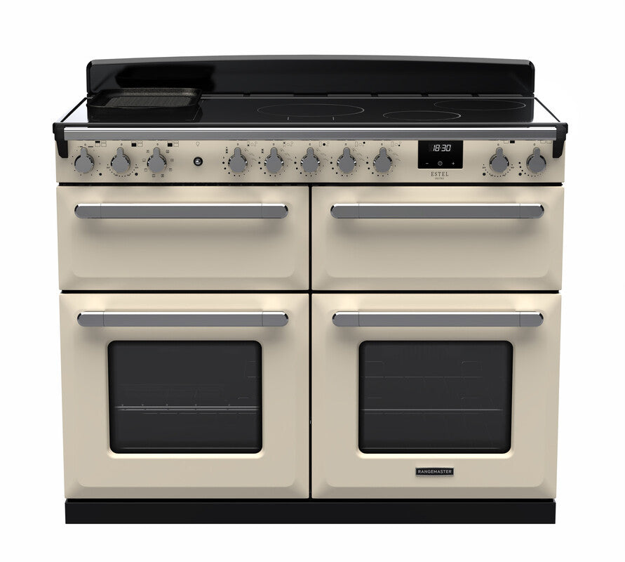 Rangemaster Estel Deluxe Pale Cream Chrome