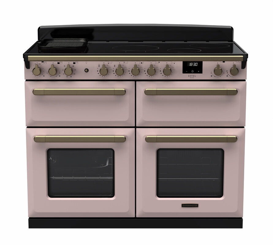Rangemaster Estel Deluxe Pale Pink Antique Brass