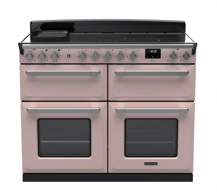 Rangemaster Estel Deluxe Pale Pink Chrome