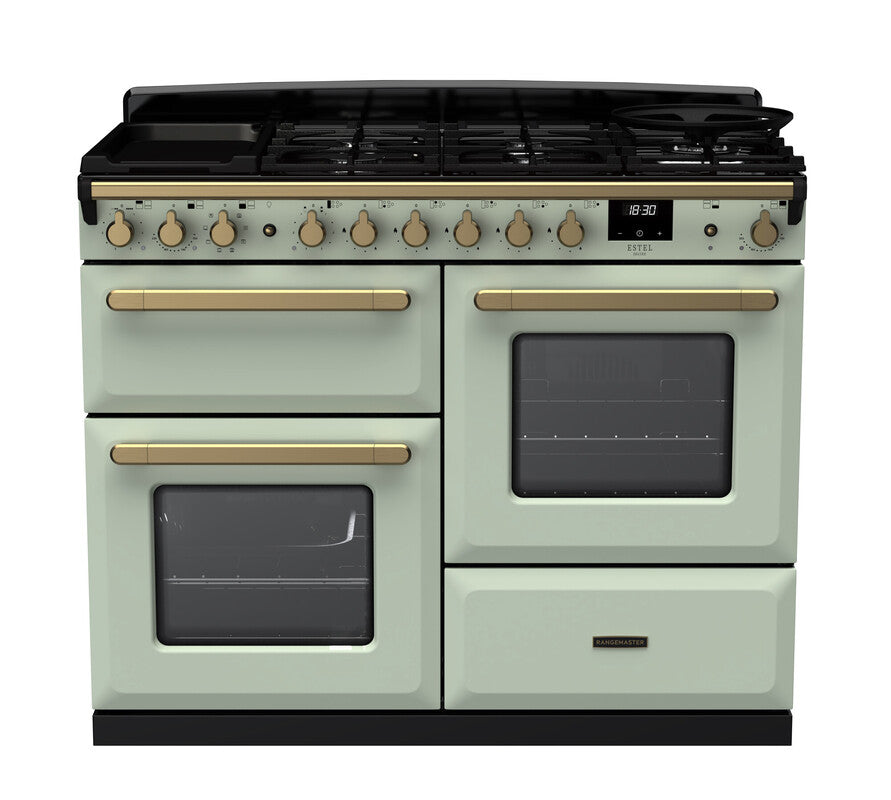 Rangemaster Estel Deluxe Mint Antique Brass