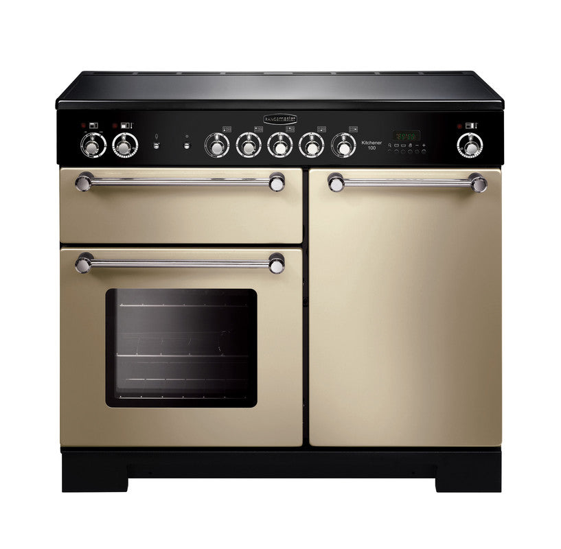 Rangemaster Kitchener Cream Chrome