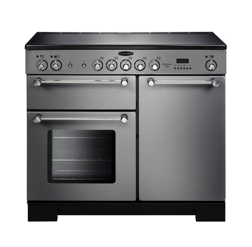 Rangemaster Kitchener Stainless Steel Chrome