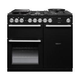 Rangemaster Nexus Luxe Gloss Black Chrome