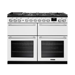 Rangemaster Nexus Luxe White Chrome