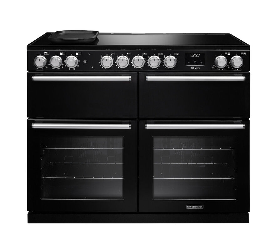 Rangemaster Nexus Luxe Gloss Black Chrome