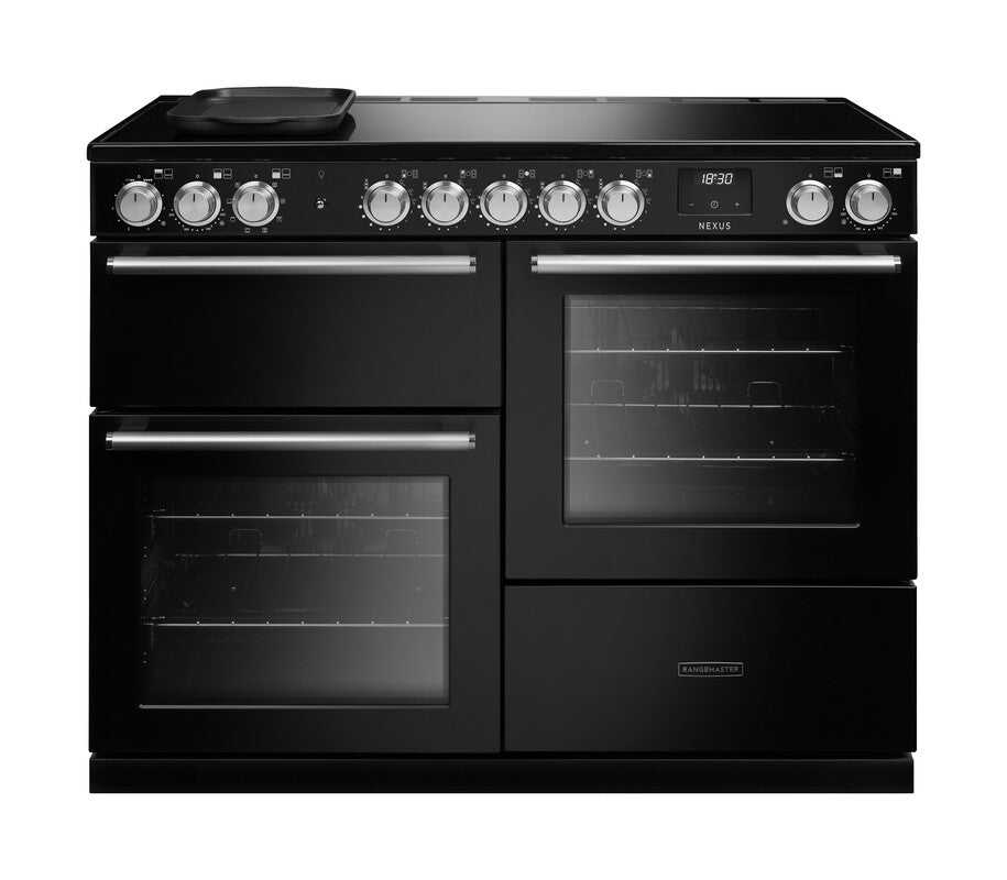 Rangemaster Nexus Luxe Charcoal Black Chrome