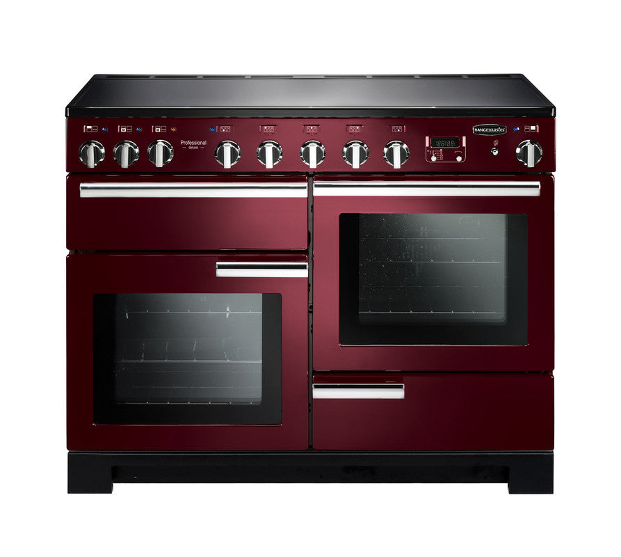 Rangemaster Professional Deluxe PDL Cranberry Chrome