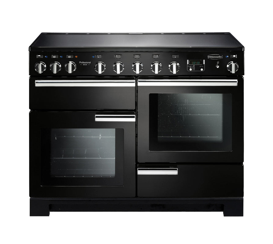 Rangemaster Professional Deluxe PDL Gloss Black Chrome