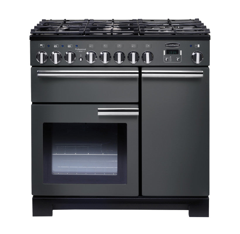 Rangemaster Professional Deluxe PDL Slate Chrome