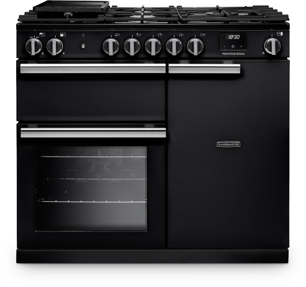 Rangemaster Professional Charcoal Black Chrome
