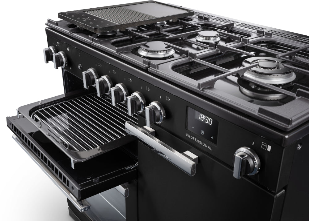Rangemaster Professional Charcoal Black Chrome