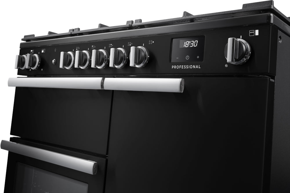 Rangemaster Professional Charcoal Black Chrome