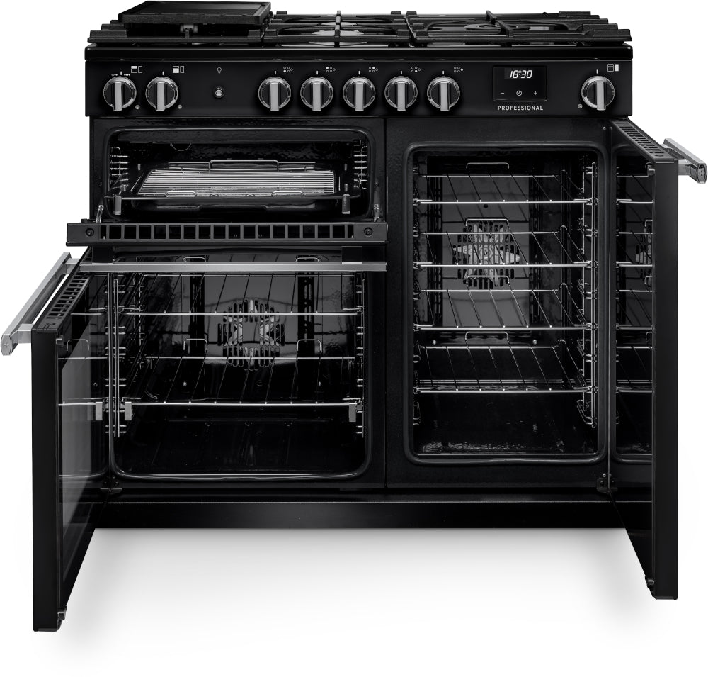 Rangemaster Professional Charcoal Black Chrome