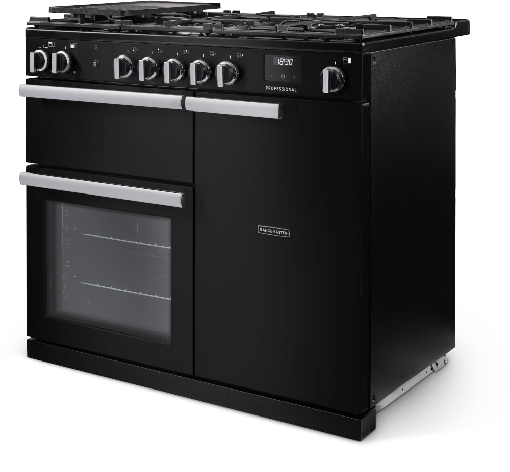 Rangemaster Professional Charcoal Black Chrome
