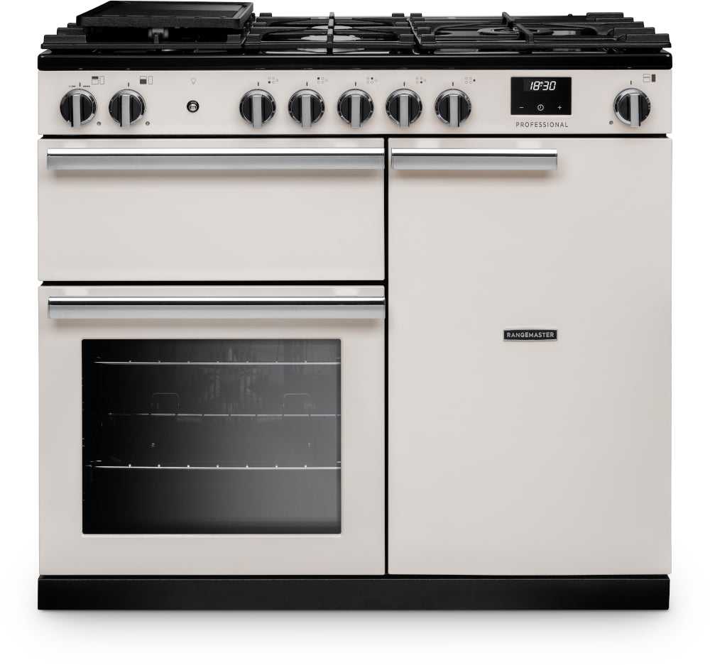 Rangemaster Professional Ivory Chrome