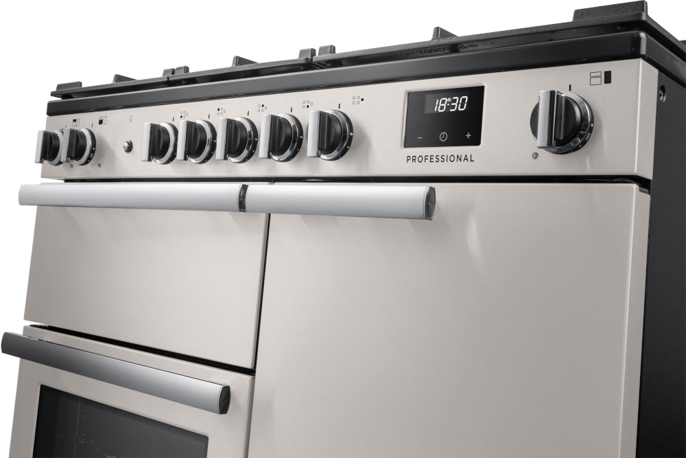 Rangemaster Professional Ivory Chrome
