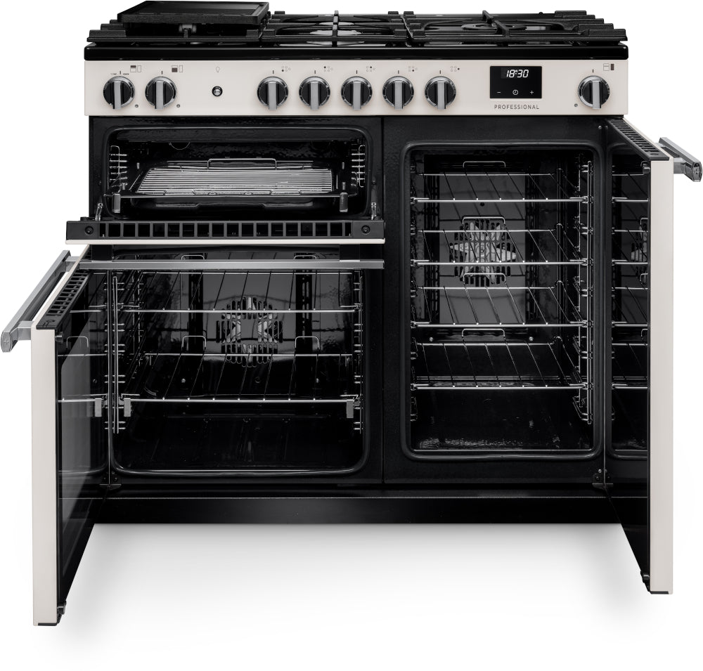 Rangemaster Professional Ivory Chrome