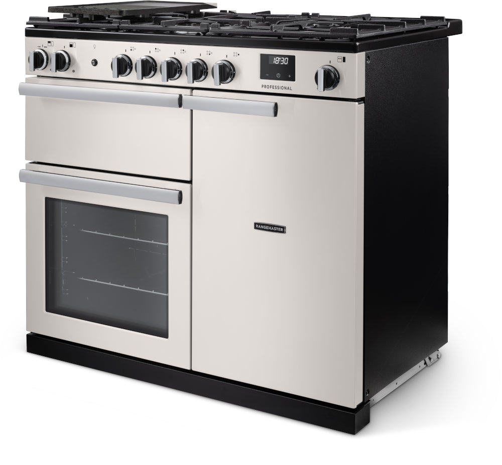 Rangemaster Professional Ivory Chrome